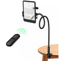 Stouchi Gooseneck Kindle Holder with Remote Page Turner for Bed Reading