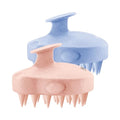HEETA 2-Pack Large Scalp Massager Scrubber Shampoo Brush for Hair Growth - color: New Pink & Blue
