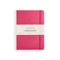 myPAPERCLIP Limited Edition A5 Plain Notebook | 192 Pages, 100 GSM, Soft Cover, A5 (5.83 × 8.27 in) | Flat Lay | Bookmark & Elastic Closure | Raspberry - color: Raspberry, style: Minimalist