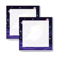 Sticky Notes 3x3 Inches, Cute Self-Stick Note Pads, Funny Memo Pads, Easy to Post Sticky Notes for Office, Home & Notebook Cute Girl Moon Star - color: Cute Girl Moon Star