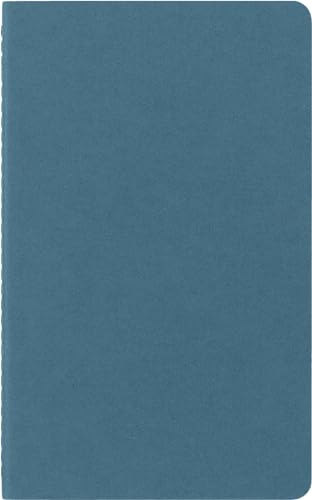 Moleskine Cahier Journal, Soft Cover, Large (5" x 8.25") Ruled/Lined, Black, 80 Pages (Set of 3)