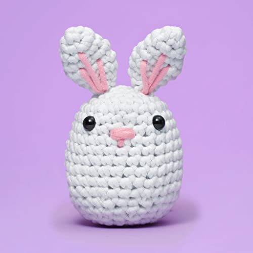 The Woobles Crochet Kit for Beginners (JoJo the Bunny) - color: JoJo The Bunny, size: Original