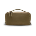 EACHY Travel Makeup Bag for Women, Faux Suede Cosmetic Bag, Green, Medium - color: D - Green, size: Medium