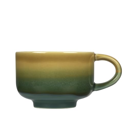 NOVA CERAMICS Amber Coffee Mug - 16 oz Ceramic Mug - Savannah - color: Savannah