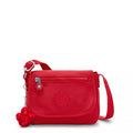 Kipling Sabian Crossbody Mini Bag - color: Red Rouge, size: 7.75''L x 5.75''H x 3.25''D
