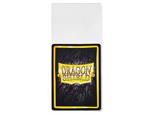 2 Packs Dragon Shield Inner Sleeve Clear Standard Size 100 ct Card Sleeves Individual Pack - color: Perfect Fit X2