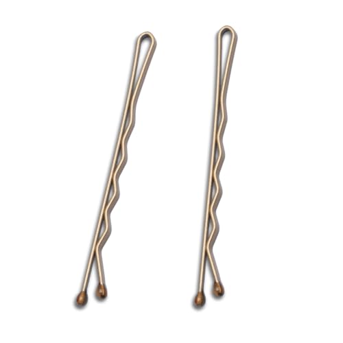 100 Count Bobby Pins for Women with Small Box, Blonde - color: Bobby Pins - Blonde
