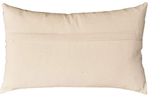 Lumbar Kandinsky Red Abstract Pillow Cover Modern Throw Pillowcase Chair Cushion Contemporary Farmhouse Pillowsham Couch Handembroidered Wool Size 14x20 - color: Red Elements Lumbar Pillow