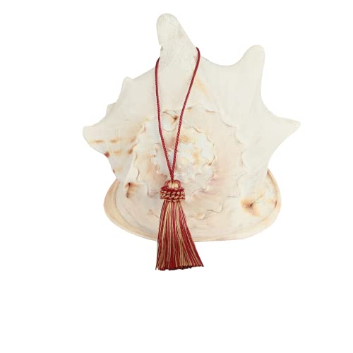 8PCS Tassel Key Colorful Tassel for Cord Loop,Elegant Handmade DIY Craft Accessory Home Decoration (Mix red) - color: Mix Red