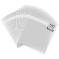 Golden State Art 6x6 Inch Crystal Sealed Clear Plastic Sleeves,100 Pack - size: 6 1/2 x 6 1/2