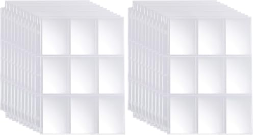 9 Pocket Page Protector - 648 Pockets Premium Double Side Trading Card Sleeves Pages for 3 Ring Binder, Standard Size Card Sheets Protectors (Pack of 2) - size: 36 Sheets (Pack of 2)