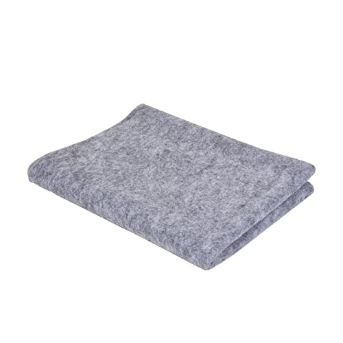 MEGREZ Calligraphy Felt Mat Ink Absorbent Sumi Painting Desk Pad - color: Gray, size: 19.6 x 27.5 inch