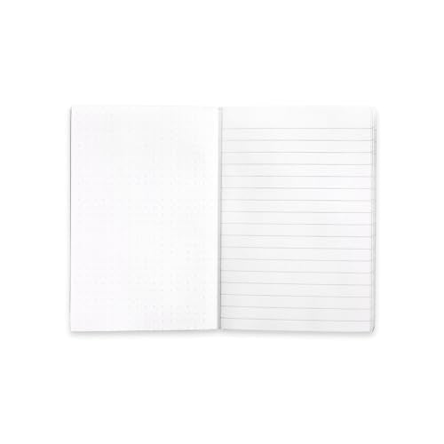 eeBoo: Shelley's Little Books – Set of 3 Small Notebooks, 5.75 x 4, 64-Page Journals with Lines & Dot Grid Pages, Portable Journals - style: Shelley's