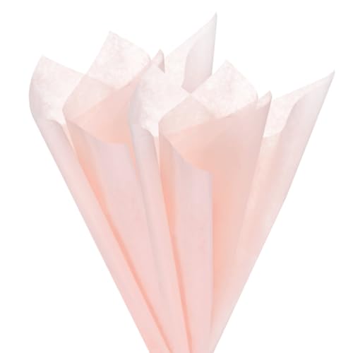 M METERXITY 76-Sheet Korean Cotton Wrapping Flower Paper, 11.8 Inch/ 30cm Waterproof Floral Wrapping Cotton Paper for Bouquets/Gift Packaging [Tender Pink] - color: Tender Pink