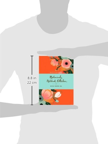 Botanicals Notebook Collection : Set of 3 Floral Paperback Notebooks by Rifle Paper Co. : (Floral Notebook Sets, Diary Notebooks, Paperback Notebooks)
