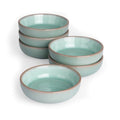 famiware Ceramic Soy Sauce Dish, 3oz Dipping Bowls Set of 6, Verdure - color: Verdure, style: Nature