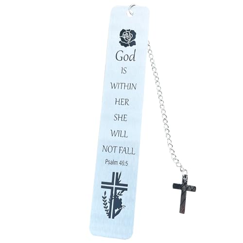 Christian Bookmark Gifts for Women Girls Boys, Inspirational Religious Book Mark Markers Faith - style: God is within