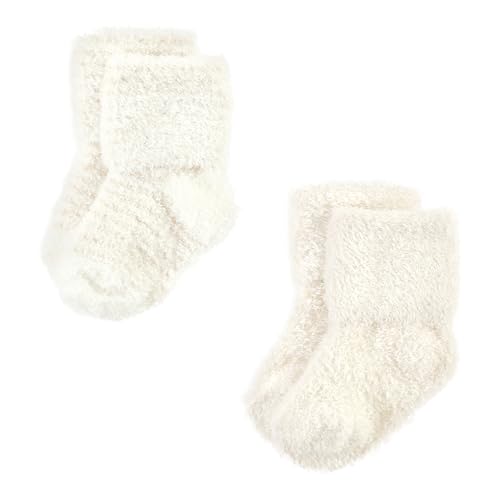 Hudson Baby Baby 8-pack Cotton Rich Newborn and Terry Socks - color: Beige Stripe 8 Pack, size: 0-6 Months