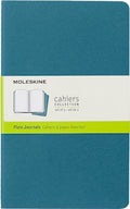 Moleskine Cahier Journal, Soft Cover, Large (5" x 8.25") Ruled/Lined, Black, 80 Pages (Set of 3)