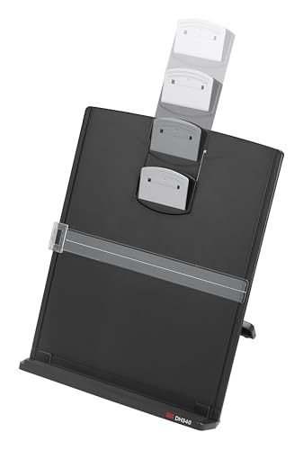 3M Desktop Document Holder for Monitor, 3.375 in x 12.0 in x 1.75 in