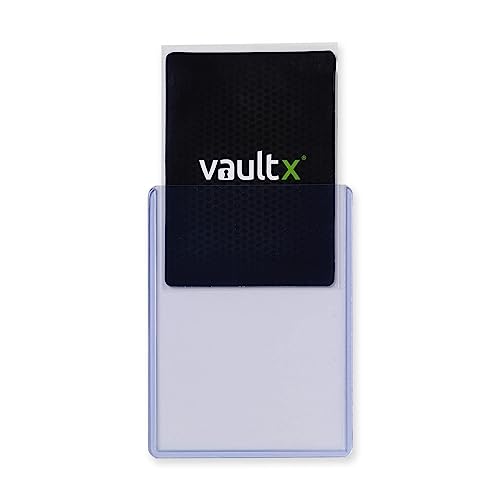 Vault X (800 Pack) - 400 Toploaders 35pt & 400 Penny Sleeves - 3" x 4" Rigid Card Holders + Soft Sleeves for Trading Cards