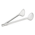 Cuisipro Stainless Steel Wide Grill/Fry Tongs, 12-Inch - size: 12-Inch