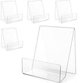 Large Acrylic Book Stand for Display - 5 Pack