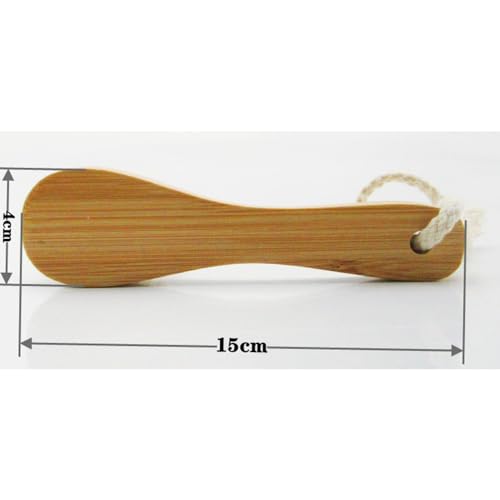 2 Pack 6" Bamboo Handle Dry Facial Cleansing Brush with Natural Soft Horsehair Bristles, Face Brush Cleanser Skin Care Exfoliating Brush Scrubber.