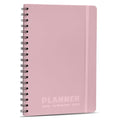 Nextnoid B5 18-Month Undated Monthly Planner, Hardcover, Pink - color: Pink, style: a-Monthly Undated