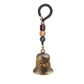 Brass Decorative Bells Keychain with Dragon Pattern, Hanging Lucky Bell for Car Keys or Backpack as Good Luck Charms - style: Dragon Bell