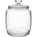 Daitouge 2.5 Gallon Glass Jars with Lids, Wide Opening Large Jar, 1 Pack