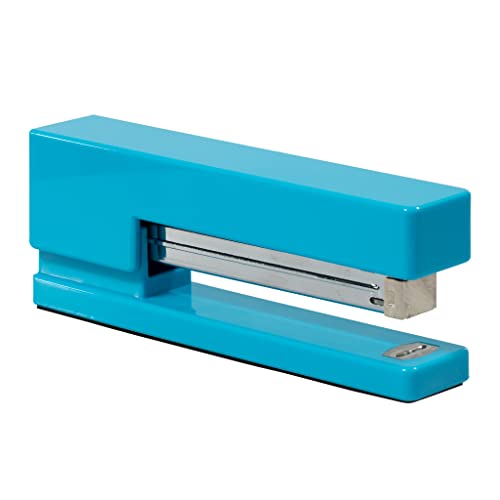 JAM PAPER Modern Desk Stapler - Blue - Sold Individually - color: Blue, size: Pack of 1
