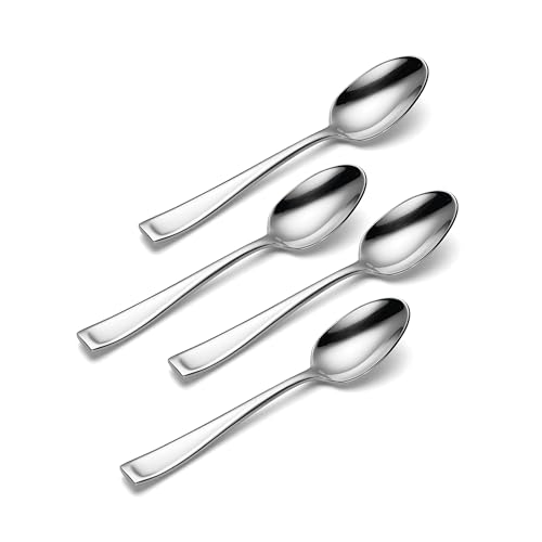 Oneida Moda Dinner Spoons Silverware Set for 4, Flatware - style: Dinner Spoons, 4-Piece Set