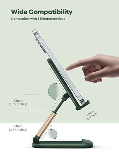 Lamicall Green Cell Phone Holder, Desk Accessories, Cellphone Stand - color: Dark Green