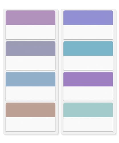 Mr. Pen- Sticky Index Tabs, 240 Pcs, Colorful Sticky Tabs for Notebooks - color: Morandi, size: 1.8" × 1", 240 pcs