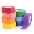 LONGKEY Colored Masking Tape Painters Tape 1 Inch X 20 Yards, 8 Rolls