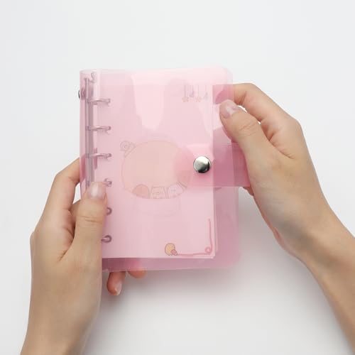 Pink A7 Budget Binder Planner Cover Shell Protector - color: Pink A7