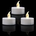 KOABY 24 Pack Warm White LED Tea Lights, Last 100H+ - color: Warm White, size: 24 Pack