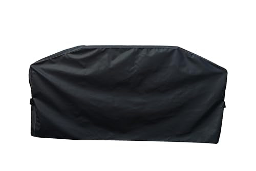 Griddle Cover for Blackstone 28" Griddle Cooking Station with Hood, Waterproof Fabric Flat Top Gas Grill Cover, Black - size: 60"L x 26"W x 30"H