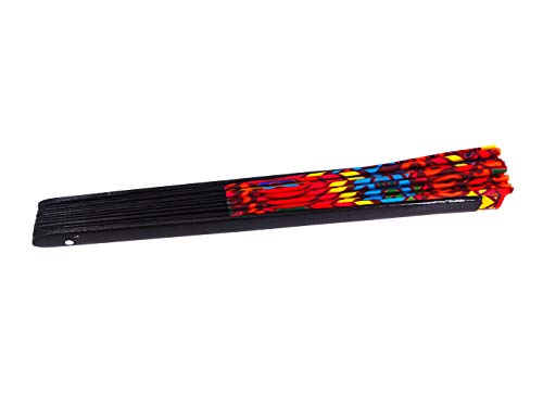 Large Folding Hand Fan Rave Fans, Fantasy Flowers - color: Fantasy Flowers