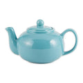 RSVP International Stoneware Teapot Collection, Microwave and Dishwasher Safe, 16 oz, Turquoise - color: Turquoise, size: 16 oz