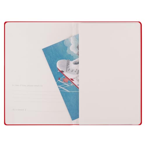 Comix Lined Journal Notebook for Women Men, Journaling Notebooks for Office School Home, 240 Pages, 5.5" x 8.3", College Ruled, A5, Hardcover, Red - color: Red, size: 1 Pack