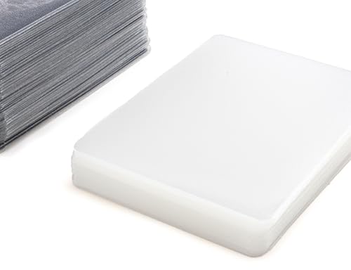 Stellar Factory Card Sleeves 112-Count, Matte & Clear, 2.5" x 3.5"
