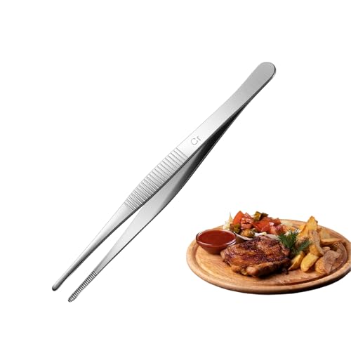 Aniso 6 Inches Stainless Steel garden tweezers - size: 6 inches