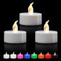 KOABY 12/24/50/100/200/400 Pack LED Tea Lights - color: Warm White, size: 12 Pack