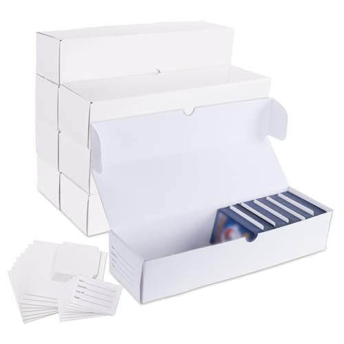 Trading Card Storage Box, 8-Pack 1100 Count Card Storage Box