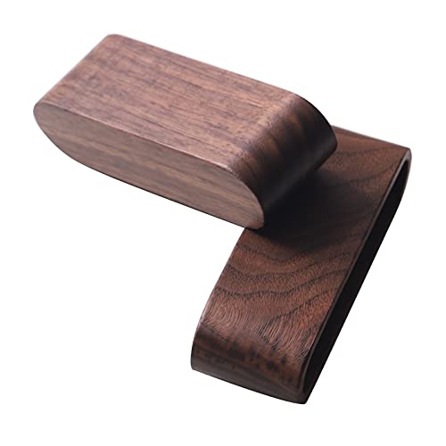 muso wood Business Card Holder for Desk 4 Pack (Walnut) - size: Walnut 4 Pack
