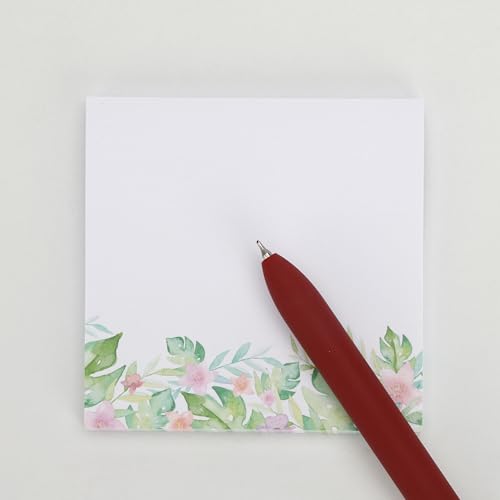 Mr. Pen- Wildflower Sticky Notes, 3"x3", 6 Pack, 300 Sheets