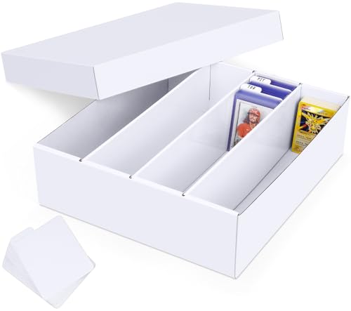 Trading Card Storage Box, 1-Pack Bulk Card Storage for MTG Sports Cards - color: 1 PACK