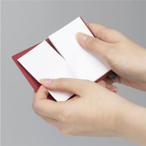 IPPINKA Japanese Premium Accordion Memo Pad - Scrapbook - Perforated - Plain - Indigo